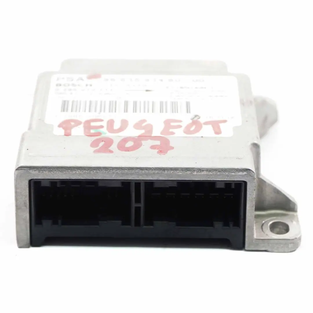 Peugeot 207 Airbag Modul ECU Steuergerät Airbag - SKU 9663593480 - Teilenummer 9663593480