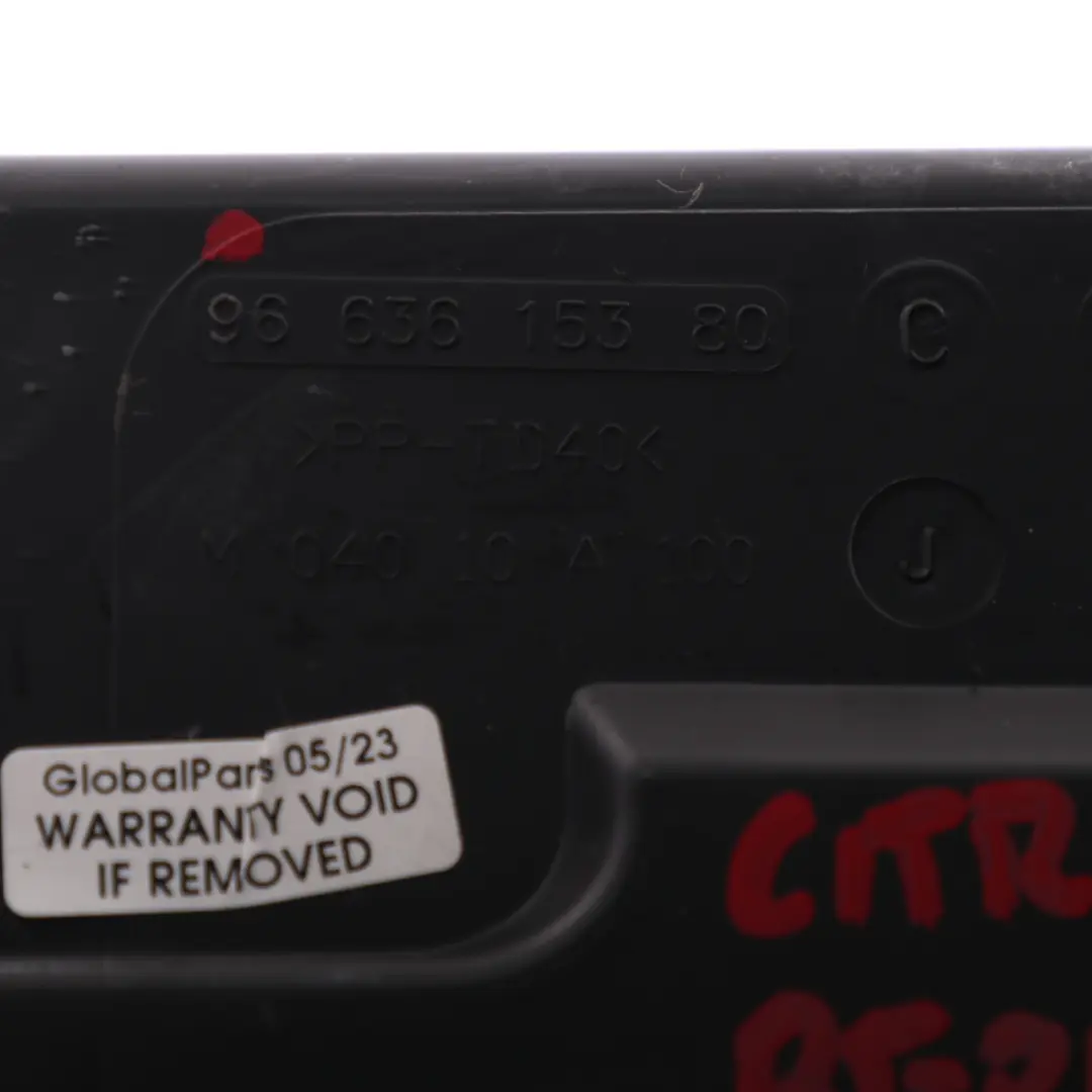  Battery Cover Citroen Berlingo Peugeot Partner Tray Holder Housing - SKU 9663615380 - Part number 9663615380
