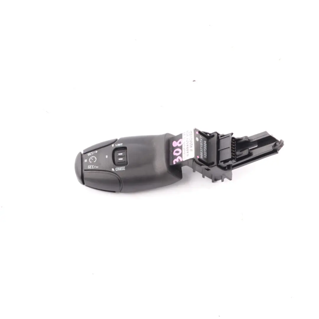 Peugeot 308 Cruise Control Limiter Switch Control Arm Unit - SKU 96637157XT - Part number 96637157XT