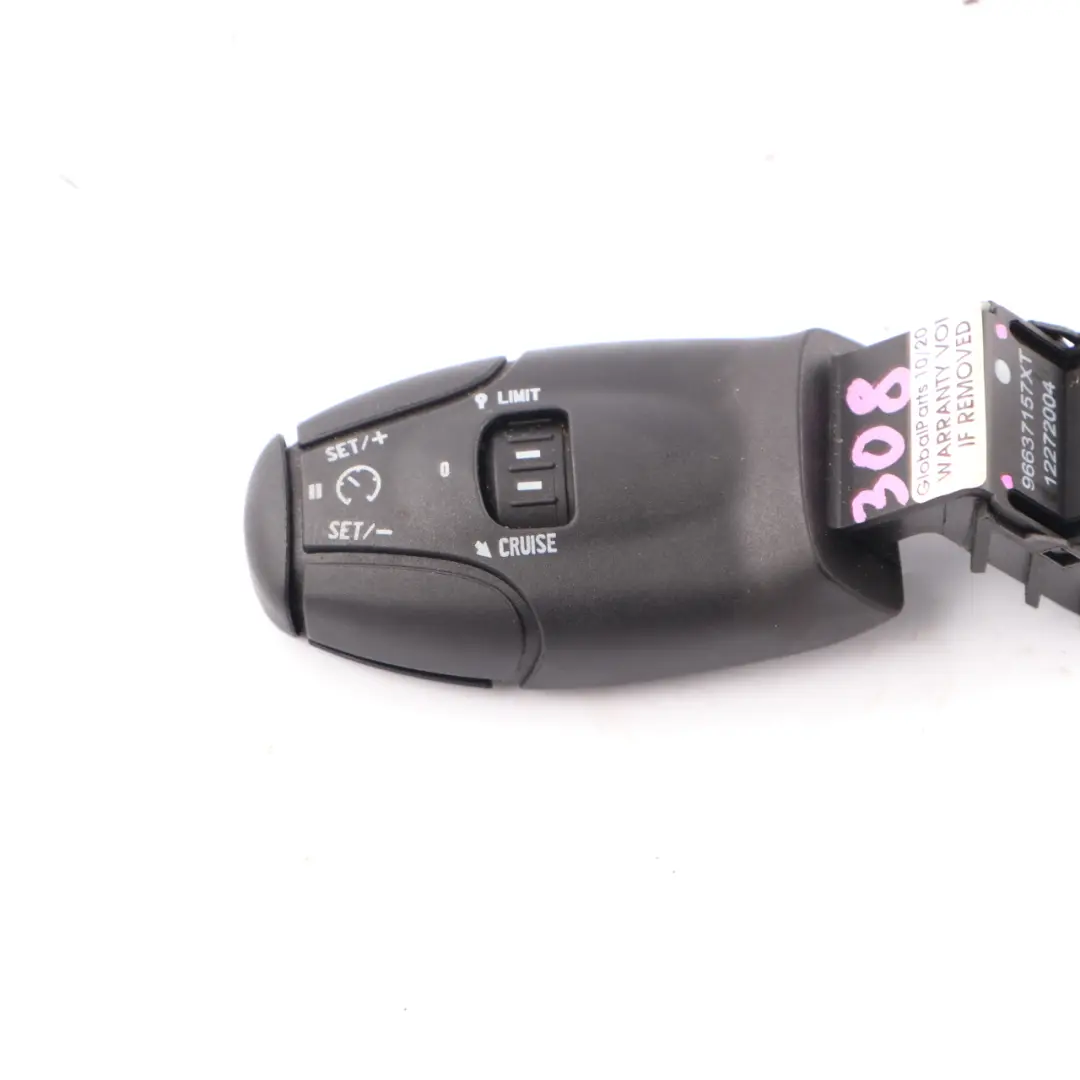 Peugeot 308 Cruise Control Limiter Switch Control Arm Unit - SKU 96637157XT - Part number 96637157XT