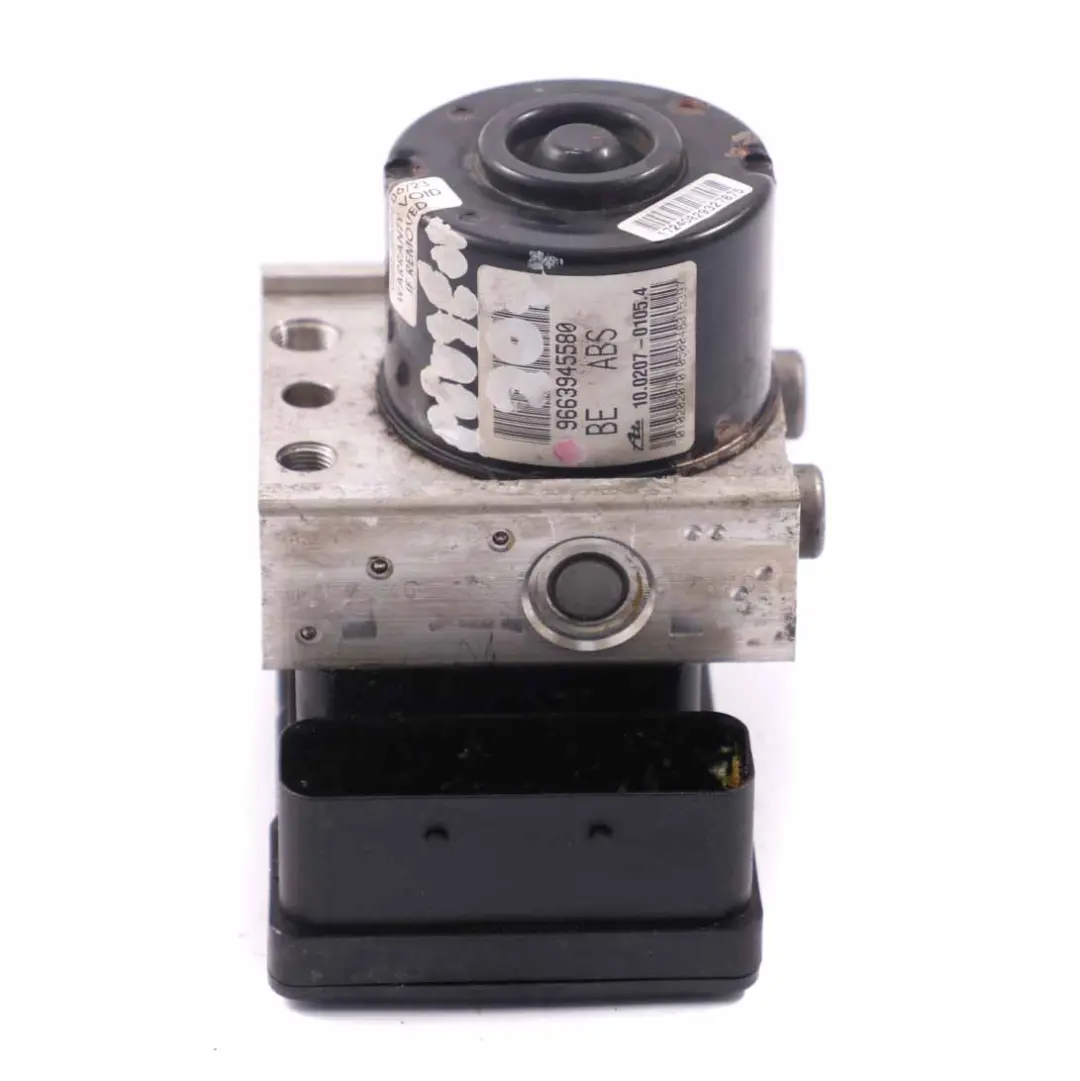 Pompe frein Module ABS Unité contrôle hydraulique pour Peugeot 207 à propos du numéro de pièce 9663945580 Peugeot 207 Pompe frein Module ABS Unité contrôle hydraulique - SKU 9663945580 - Numéro de pièce 9663945580