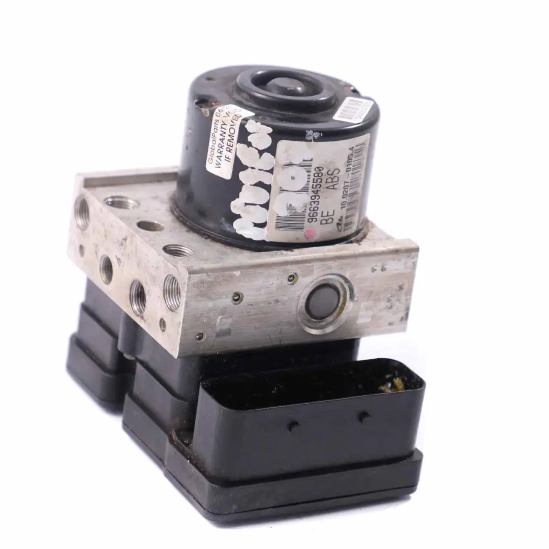 Peugeot 207 Pompe frein Module ABS Unité contrôle hydraulique - SKU 9663945580 - Numéro de pièce 9663945580