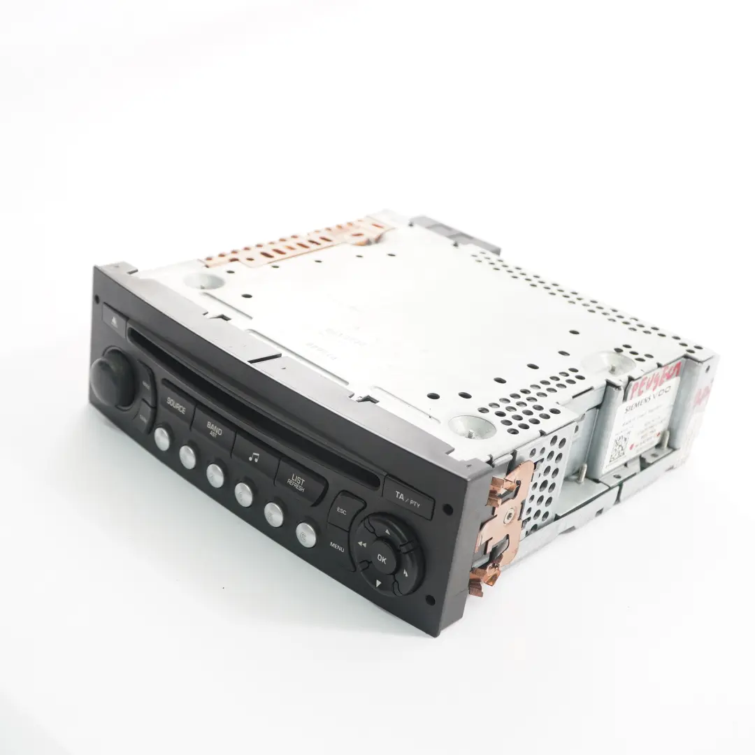 Lettore CD Radio Stereo Audio Unità principale per Peugeot 207 con numero di parte 96639628XT00 Peugeot 207 Lettore CD Radio Stereo Audio Unità principale - SKU 96639628XT00 - Numero di parte 96639628XT00