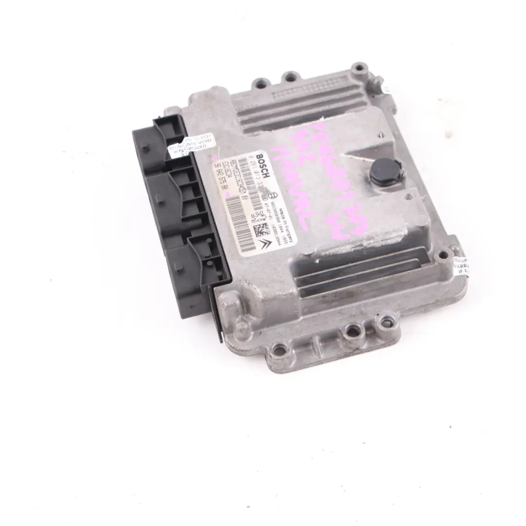 9HZ 1.6 Diesel Engine Control Unit ECU Module Manual to Peugeot 307 SW with Part number 9664257580 Peugeot 307 SW 9HZ 1.6 Diesel Engine Control Unit ECU Module Manual - SKU 9664257580 - Part number 9664257580