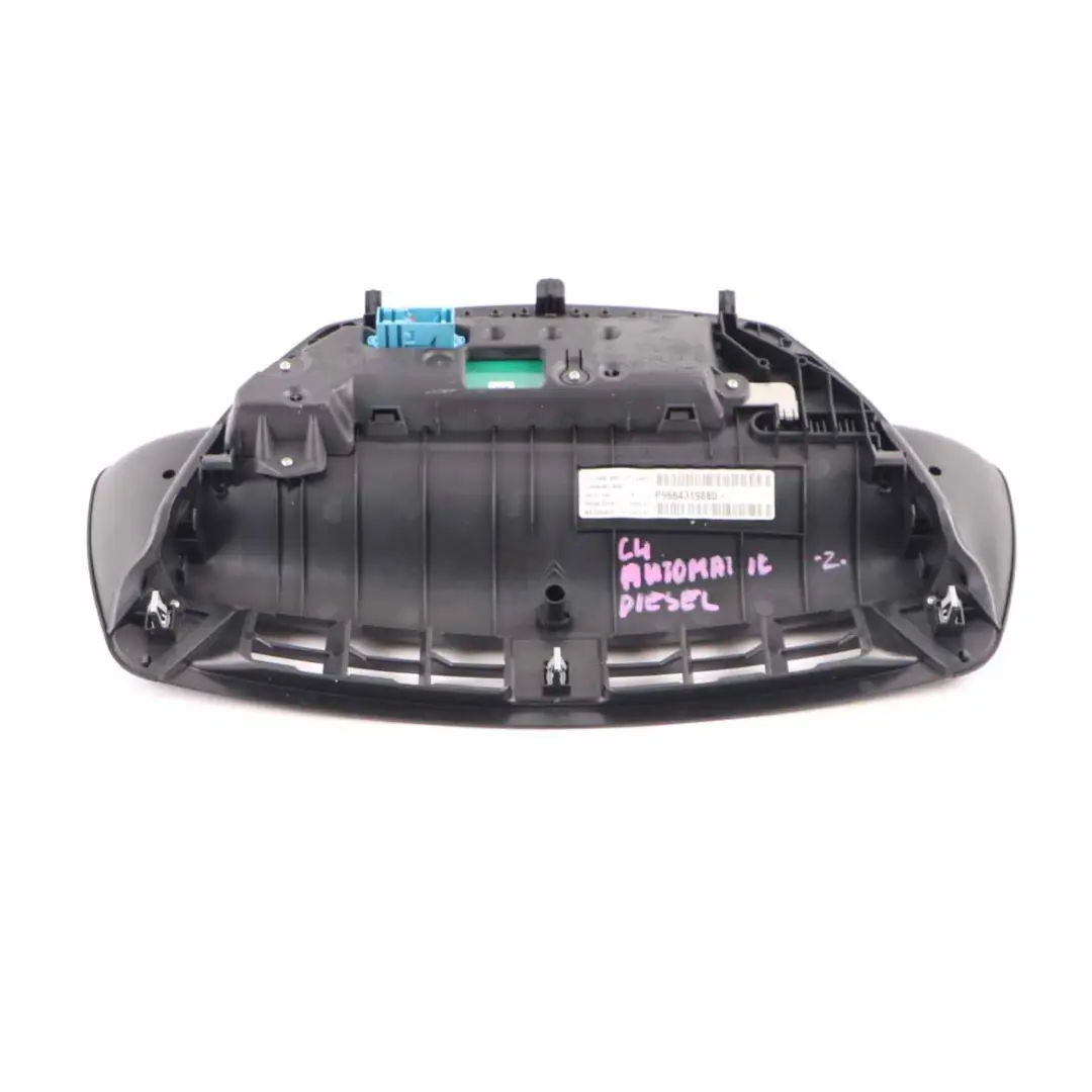  Citroen C4 Instrument Cluster Diesel Speedo Clocks Meter Automatic - SKU 9664319880 - Part number 9664319880