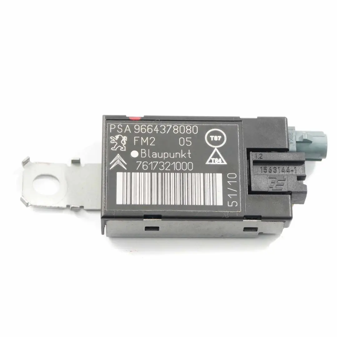 Peugeot 3008 Antenne d'antenne radio Module d'amplification Unité - SKU 9664378080 - Numéro de pièce 9664378080