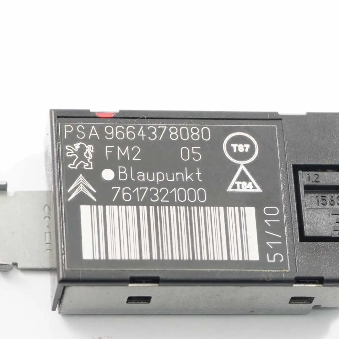 Peugeot 3008 Radio Antena Antena Amplificador Módulo Unidad Control - SKU 9664378080 - Número de pieza 9664378080
