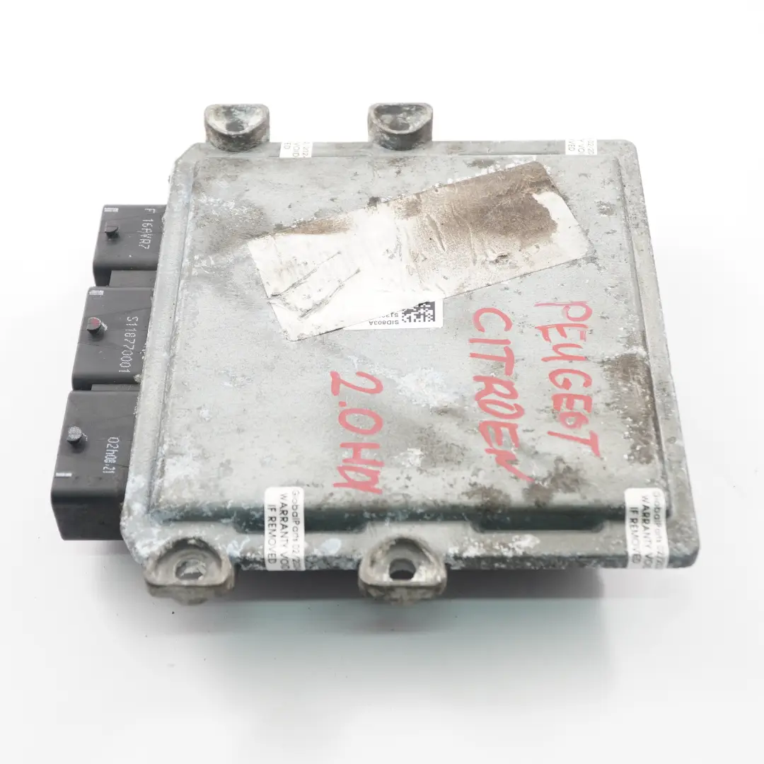 Peugeot Expert Citroen Jumpy 2.0 HDI 120HP Unità motore ECU Manuale - SKU 9664611380 - Numero di parte 9664611380