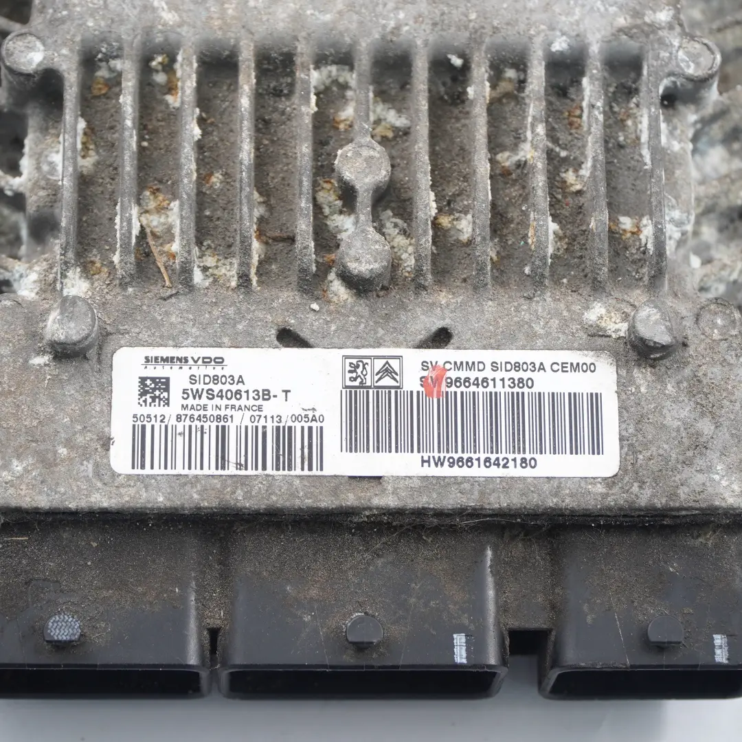 Peugeot Expert Citroen Jumpy 2.0 HDI 120HP Unità motore ECU Manuale - SKU 9664611380 - Numero di parte 9664611380