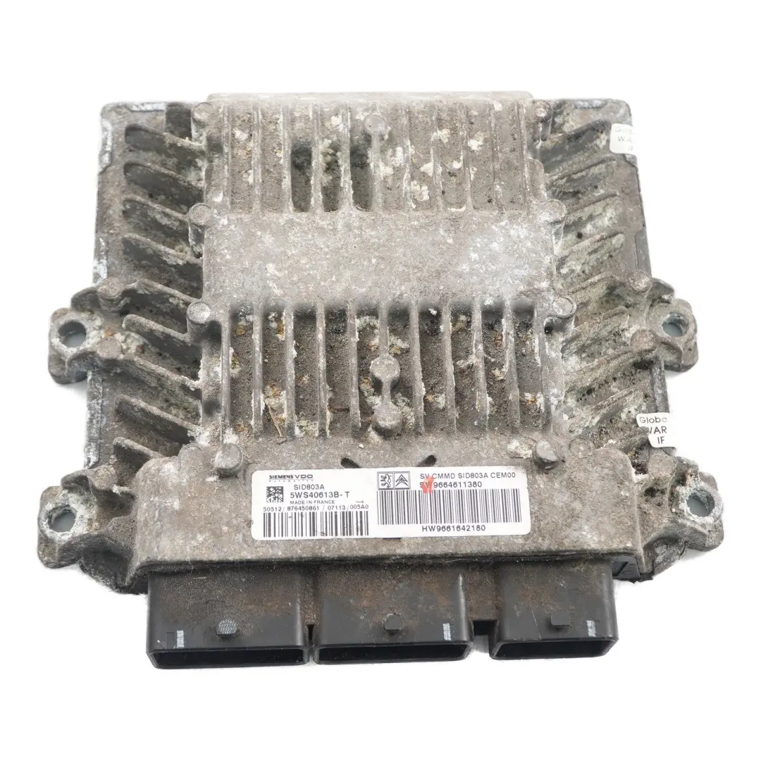 Peugeot Expert Citroen Jumpy 2.0 HDI 120HP Unità motore ECU Manuale - SKU 9664611380 - Numero di parte 9664611380