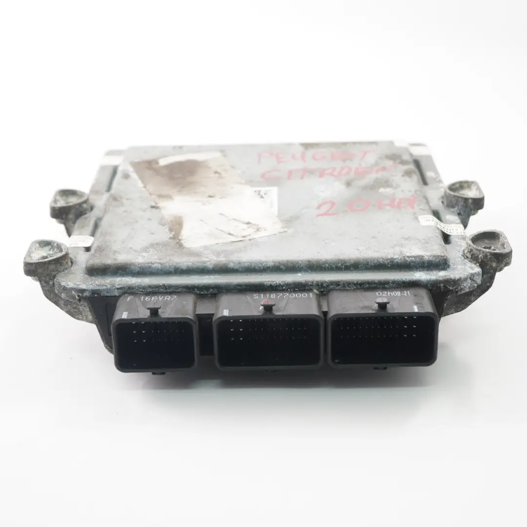 Peugeot Expert Citroën Jumpy 2.0 HDI 120HP Unité moteur ECU Manual - SKU 9664611380 - Numéro de pièce 9664611380