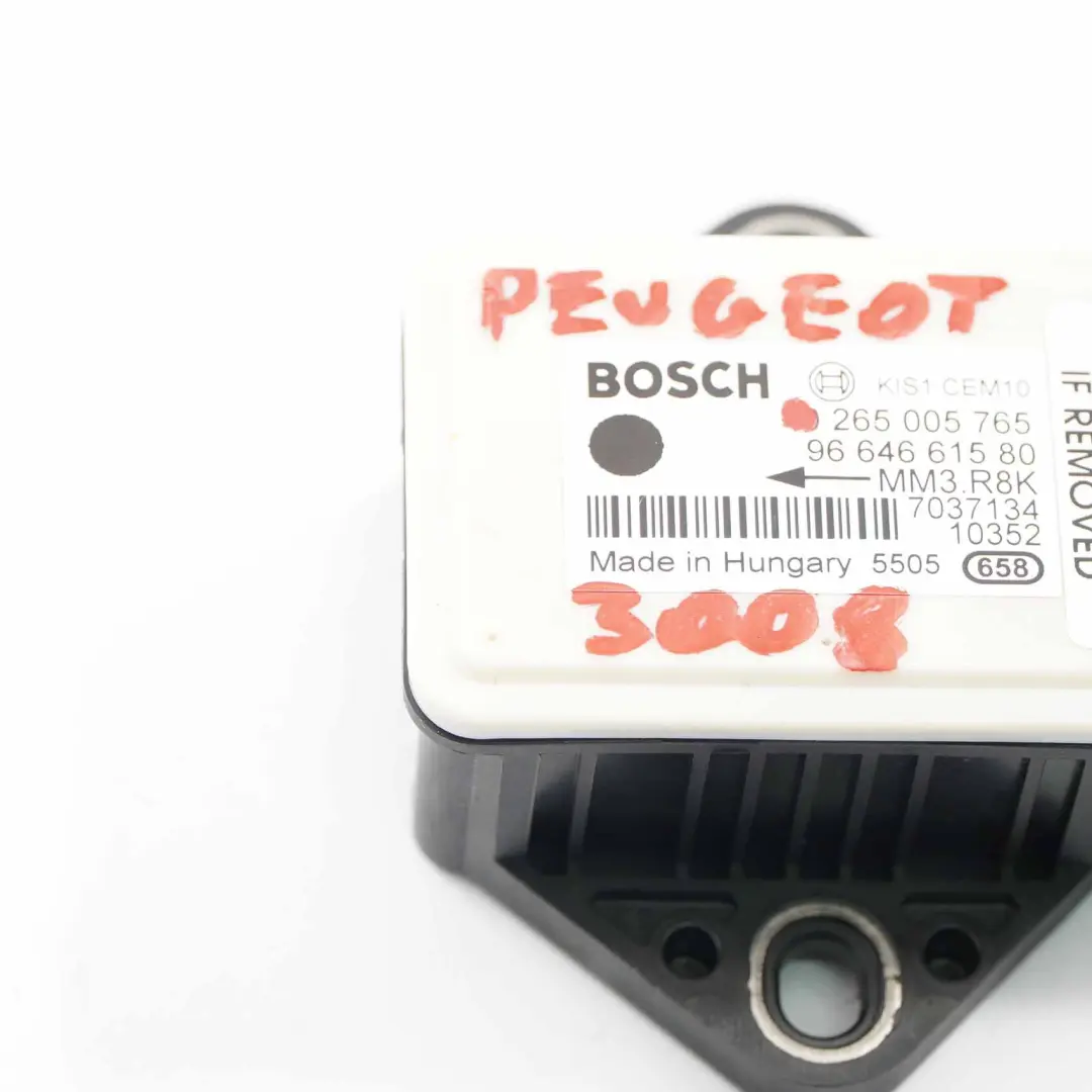 Peugeot 3008 Yaw Sensor ESP Rotation Rate Acceleration Control Unit - SKU 9664661580 - Part number 9664661580