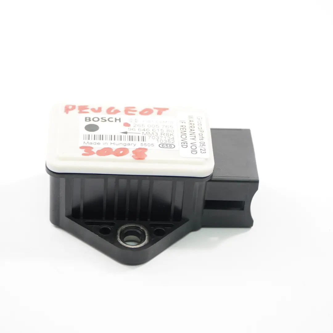 Gier-Sensor ESP Drehrate Beschleunigung Steuergerät für Peugeot 3008 mit Teilenummer 9664661580 Peugeot 3008 Gier-Sensor ESP Drehrate Beschleunigung Steuergerät - SKU 9664661580 - Teilenummer 9664661580