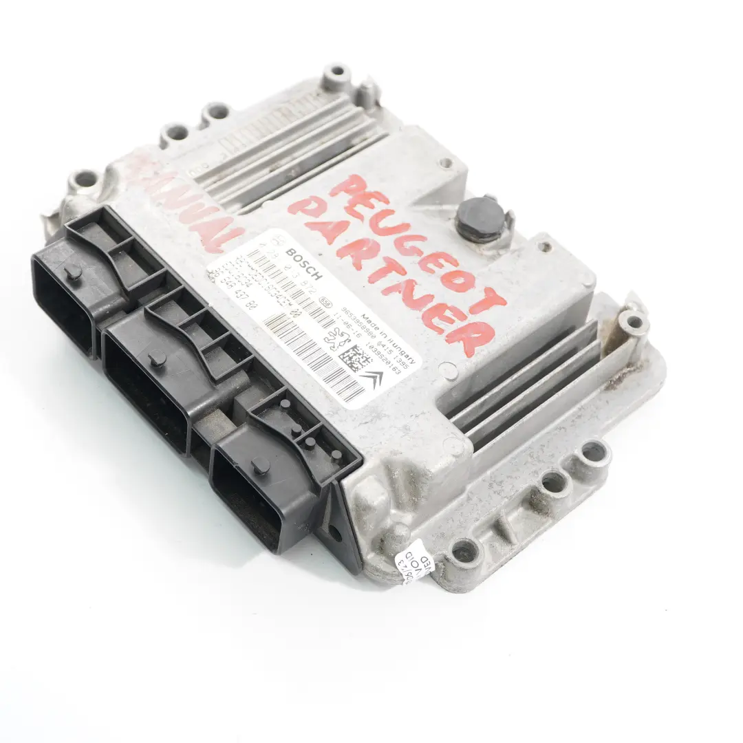 Komputer Silnika do Peugeot Partner 1.6 o numerze 9664843780 Peugeot Partner 1.6 Komputer Silnika - SKU 9664843780 - Numer Części 9664843780