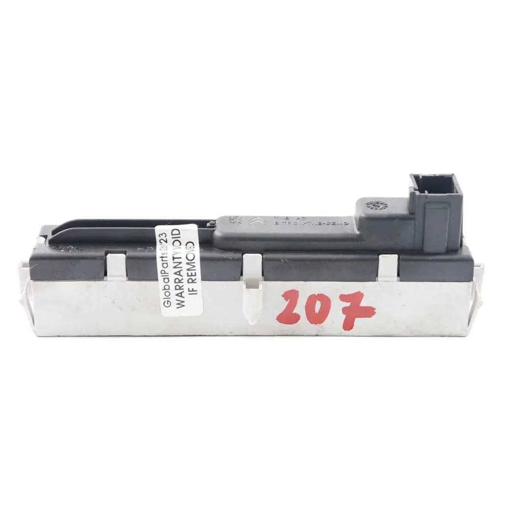 Wyświetlacz Zapięcia Pasów Peugeot 207 - SKU 9665103980 - Numer Części 9665103980