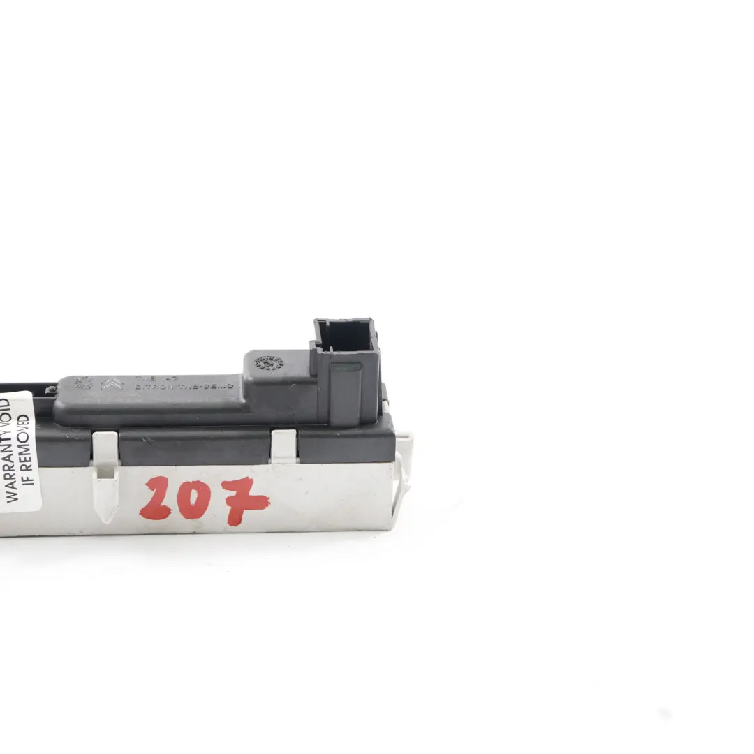 Wyświetlacz Zapięcia Pasów Peugeot 207 - SKU 9665103980 - Numer Części 9665103980