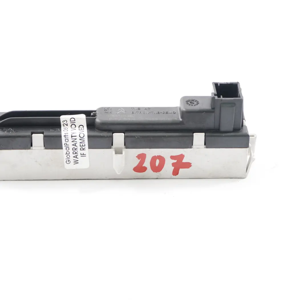 Peugeot 207 Seat Belt Warning Light Display Screen Dashboard - SKU 9665103980 - Part number 9665103980