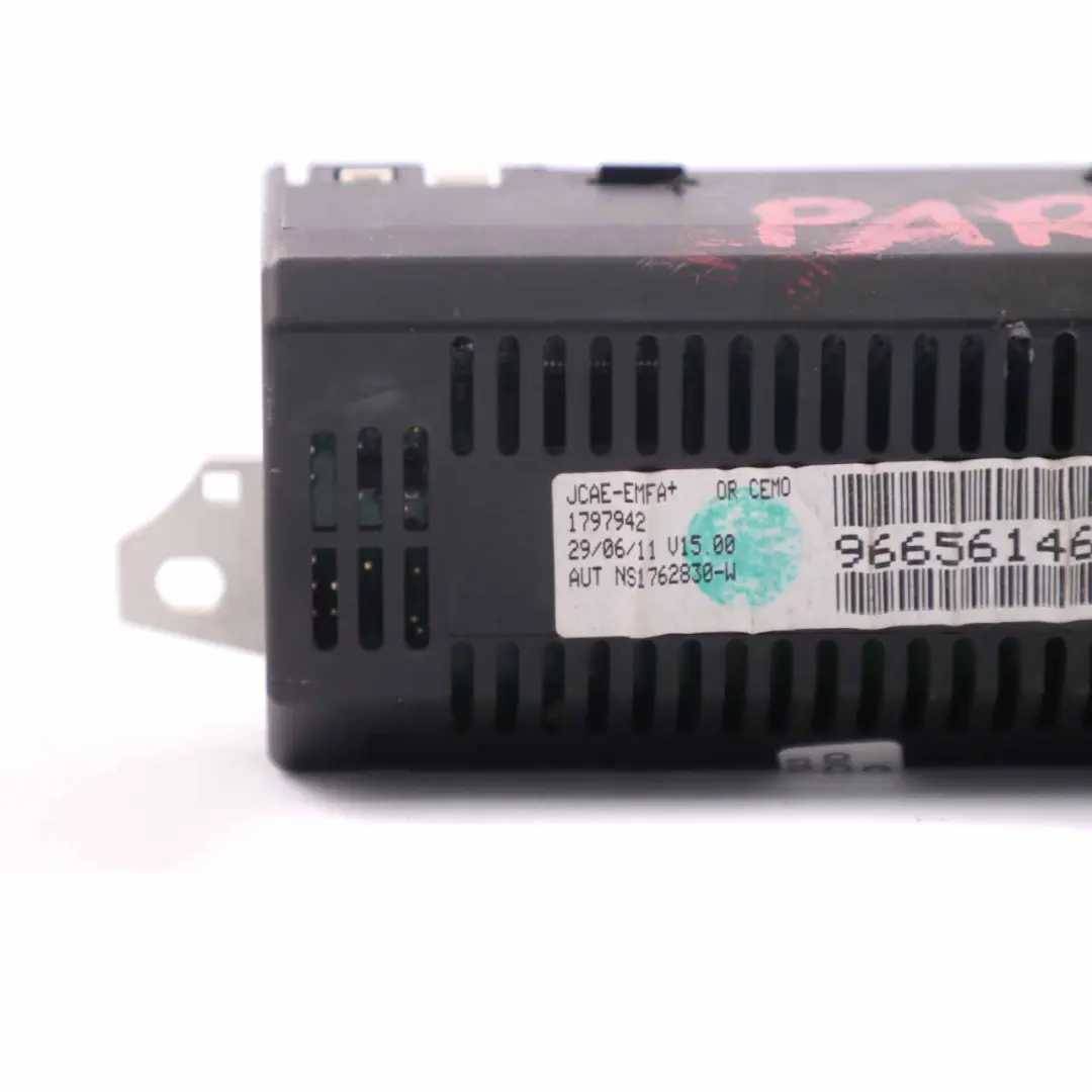  Bild schirm Peugeot Partner Expert Multifunktions Armaturenbrett Uhr - SKU 9665614680 - Teilenummer 9665614680