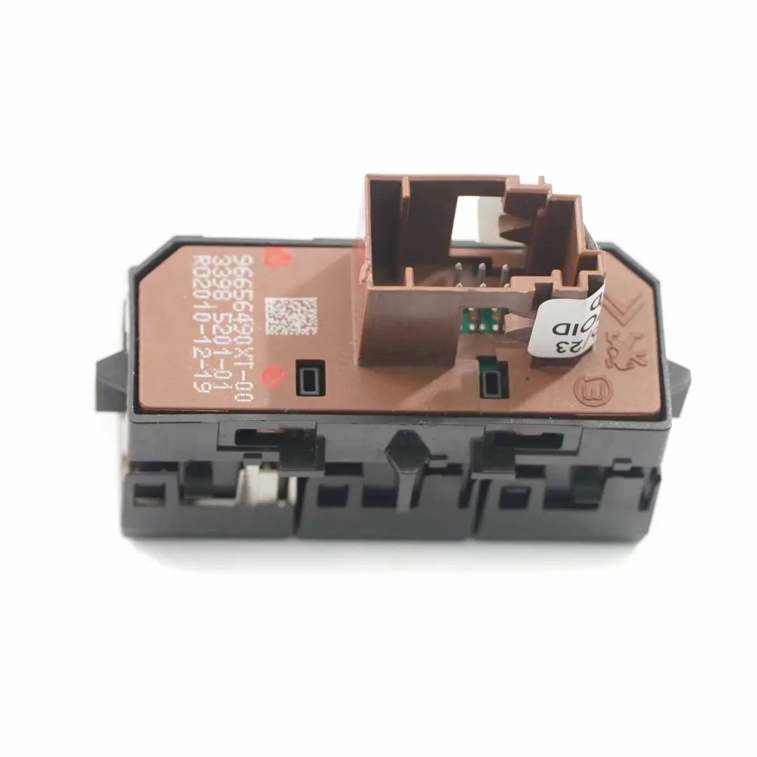 PDC ESP Interruptor Salpicadero Interruptor Botón Unidad para Peugeot 3008 con número de pieza 96656490XT Peugeot 3008 PDC ESP Interruptor Salpicadero Interruptor Botón Unidad - SKU 96656490XT - Número de pieza 96656490XT