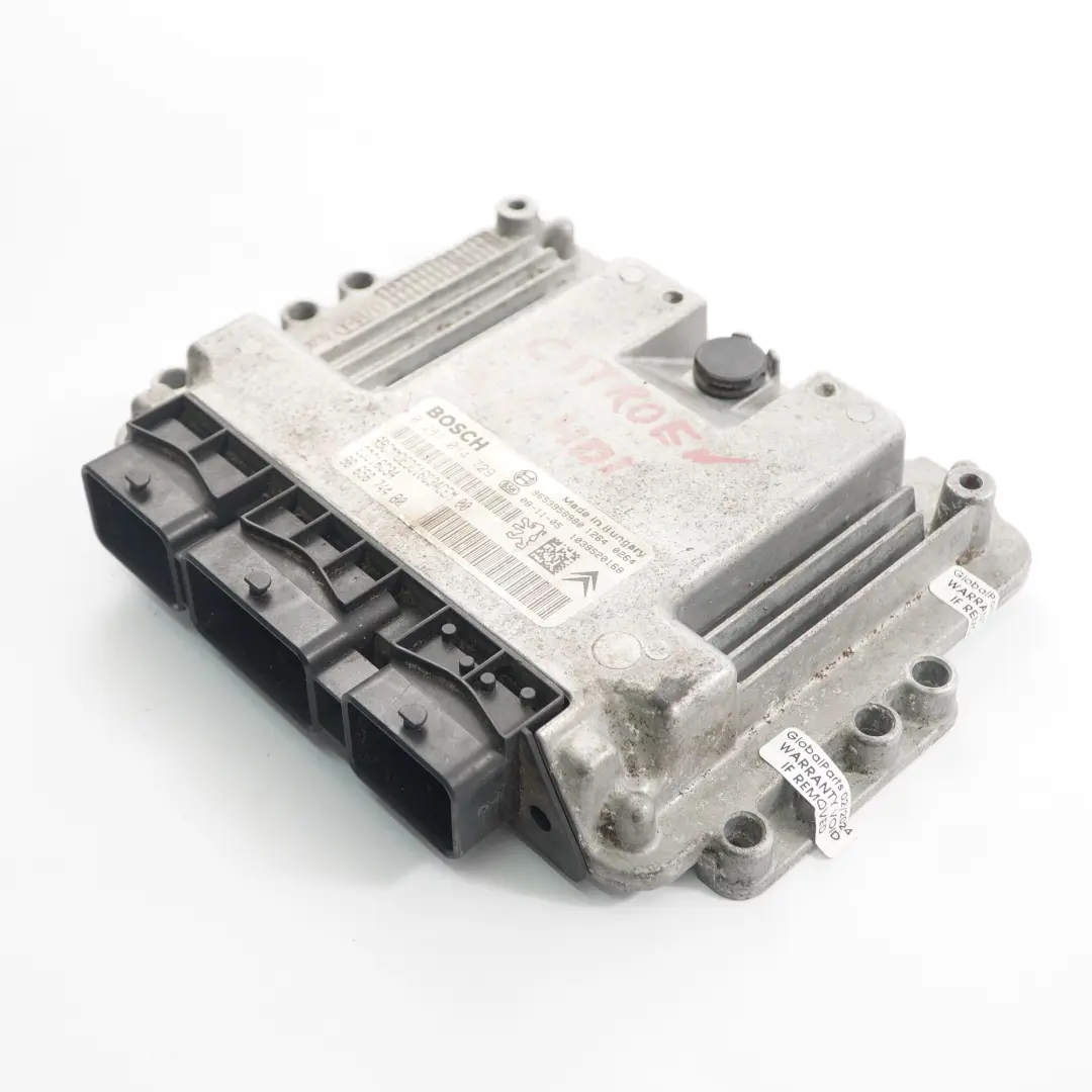  Citroen C4 1.6 HDI Diesel Unità Controllo Motore Modulo ECU EDC - SKU 9665674480 - Numero di parte 9665674480
