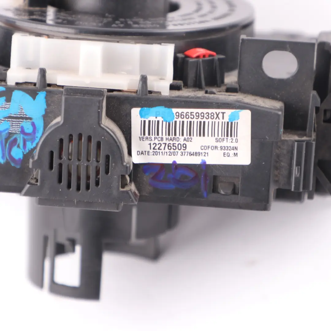  Citroen Dispatch Steering Column Cluster Wiper Stalk Squib Switch - SKU 96659938XT - Part number 96659938XT