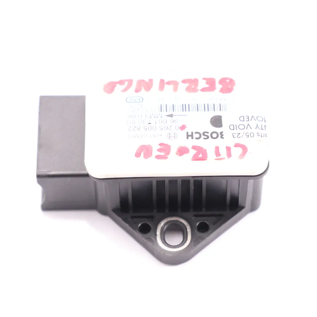  Yaw Sensor Citroen Berlingo Peugeot Partner ESP Rotation Rate Unit - SKU 9666173080 - Part number 9666173080