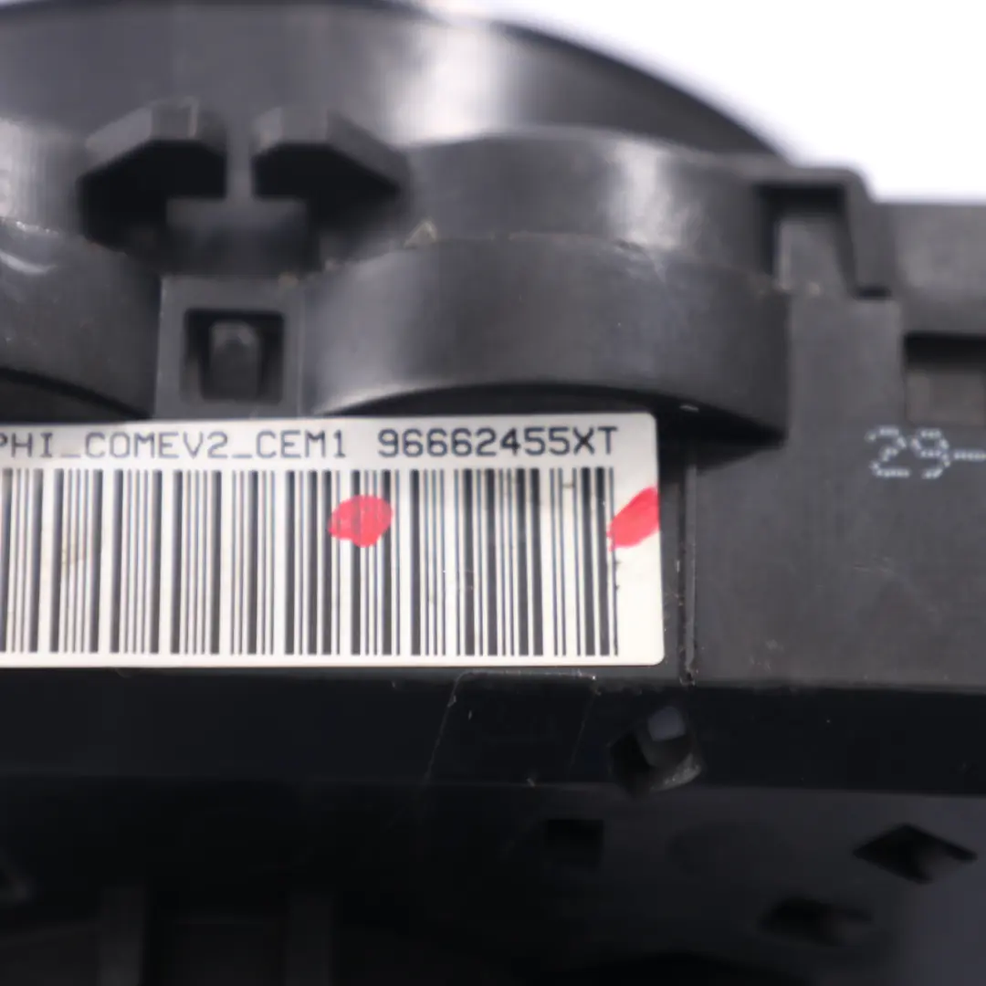 Citroen Berlingo Steering Column Switch Cluster Indicator Wiper Stalk to with Part number 96662455XT Citroen Berlingo Steering Column Switch Cluster Indicator Wiper Stalk - SKU 96662455XT - Part number 96662455XT