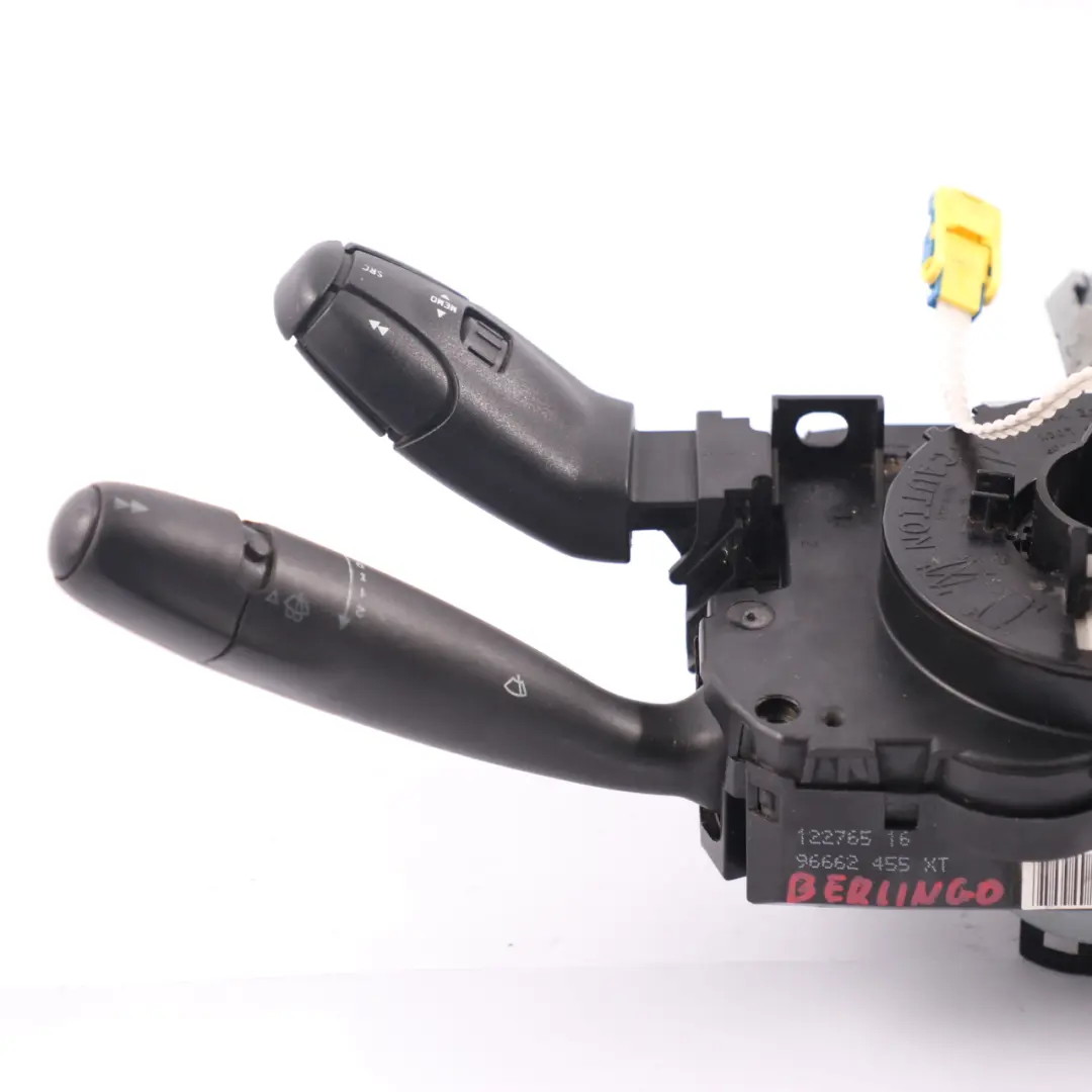 Citroen Berlingo Dirección Interruptor Indicador Limpiaparabrisas para con número de pieza 96662455XT Citroen Berlingo Dirección Interruptor Indicador Limpiaparabrisas - SKU 96662455XT - Número de pieza 96662455XT