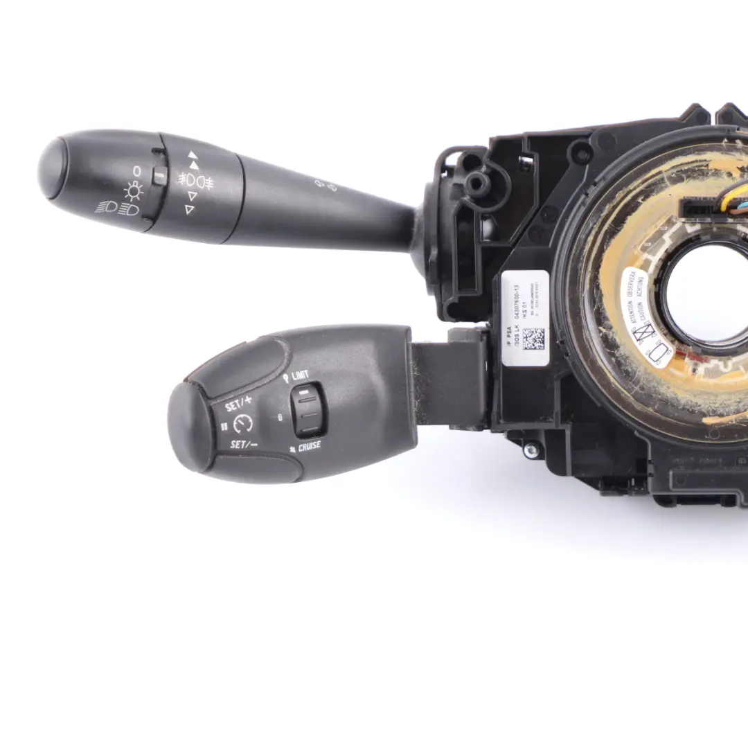 Steering Wheel Indicator Wiper Stalk Slip Switch Squib to Peugeot 3008 with Part number 96663616XT Peugeot 3008 Steering Wheel Indicator Wiper Stalk Slip Switch Squib - SKU 96663616XT - Part number 96663616XT