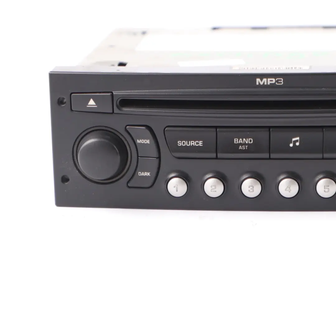  Citroen Berlingo Peugeot Partner Radio CD MP3 Player Head Unit - SKU 9666393777 - Part number 9666393777