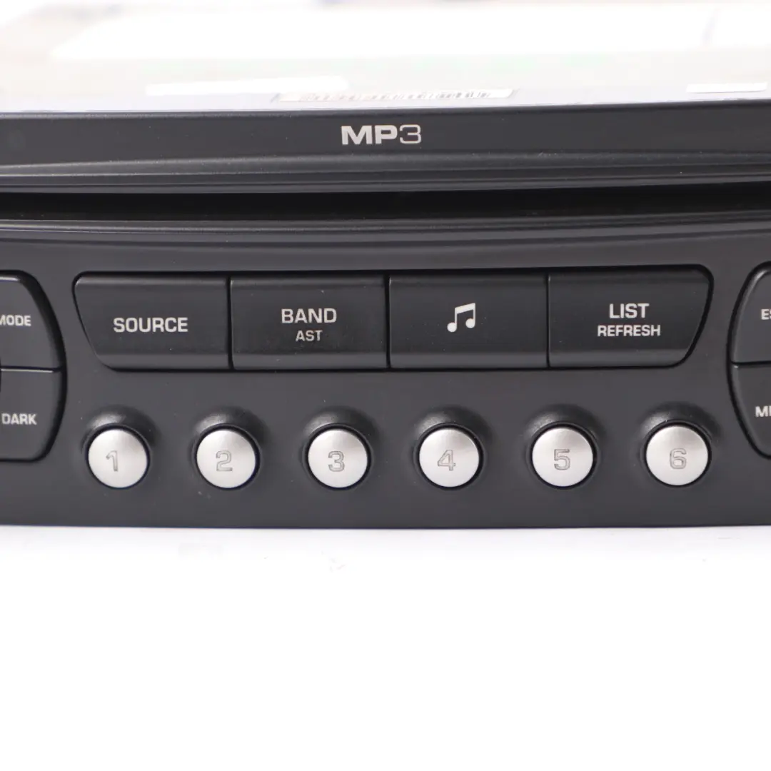  Citroen Berlingo Peugeot Partner Radio CD MP3 Player Head Unit - SKU 9666393777 - Part number 9666393777