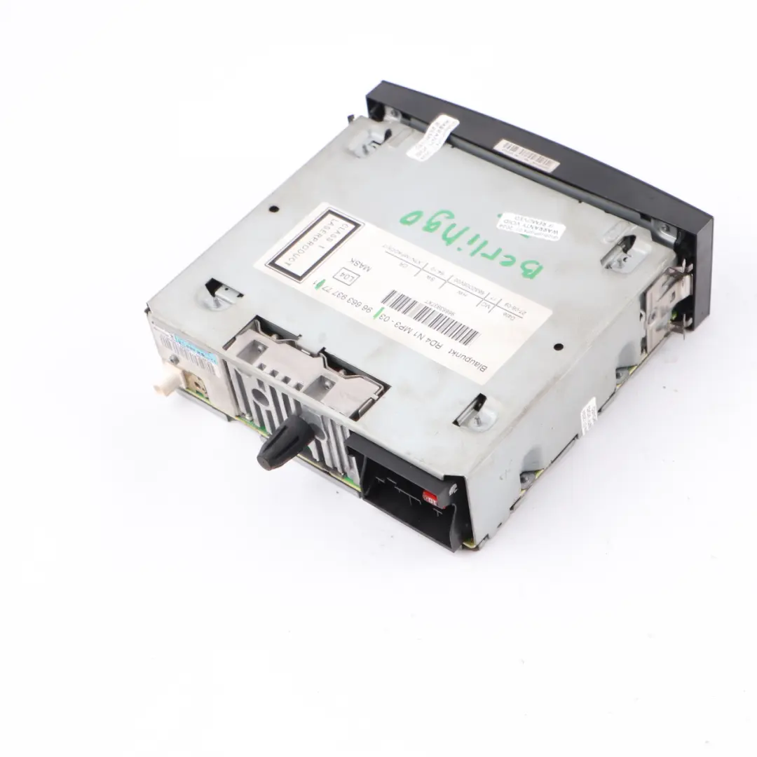 Citroen Berlingo Peugeot Partner Radio CD MP3 Player Head Unit to with Part number 9666393777 Citroen Berlingo Peugeot Partner Radio CD MP3 Player Head Unit - SKU 9666393777 - Part number 9666393777