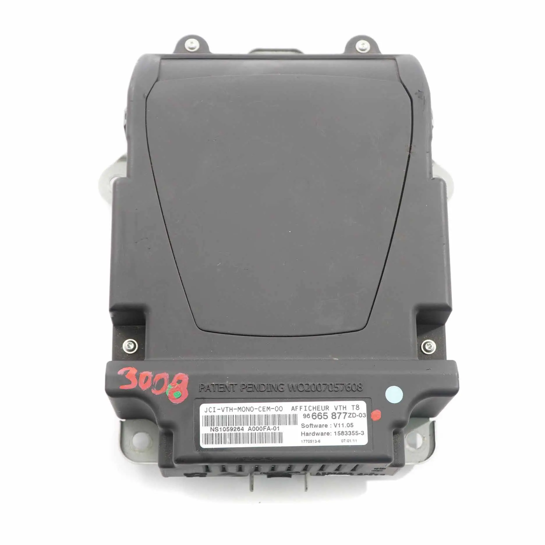 Peugeot 3008 Hud Wyświetkacz Head Up 96665877ZD