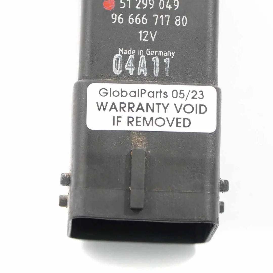 Peugeot Citroen Ford Volvo Modulo Relay Candeletta 8 Pin Unità Nero - SKU 9666671780 - Numero di parte 9666671780