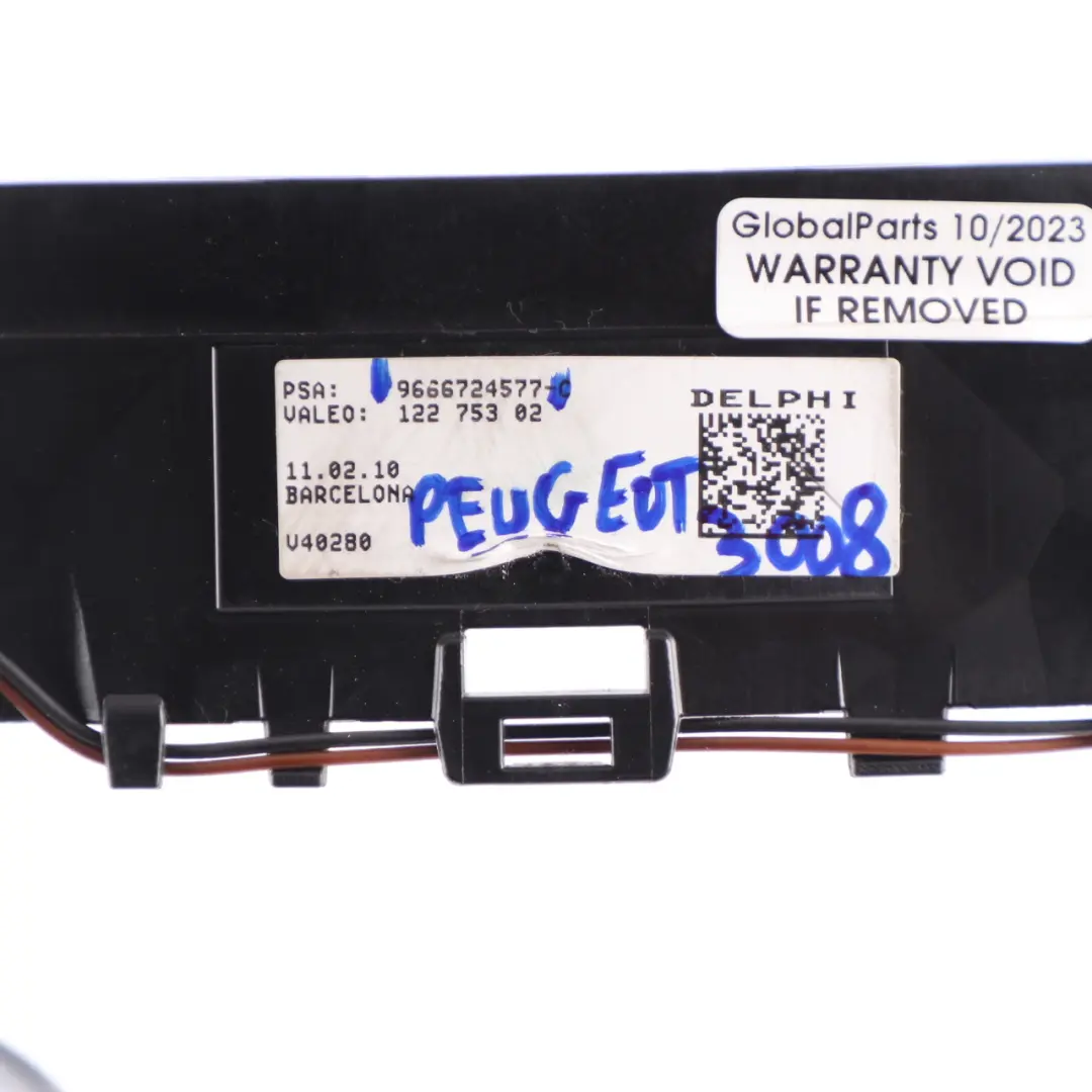 Peugeot 3008 Paddle Shift Paddles Automatic Gearbox Steering Wheel - SKU 9666724577 - Part number 9666724577