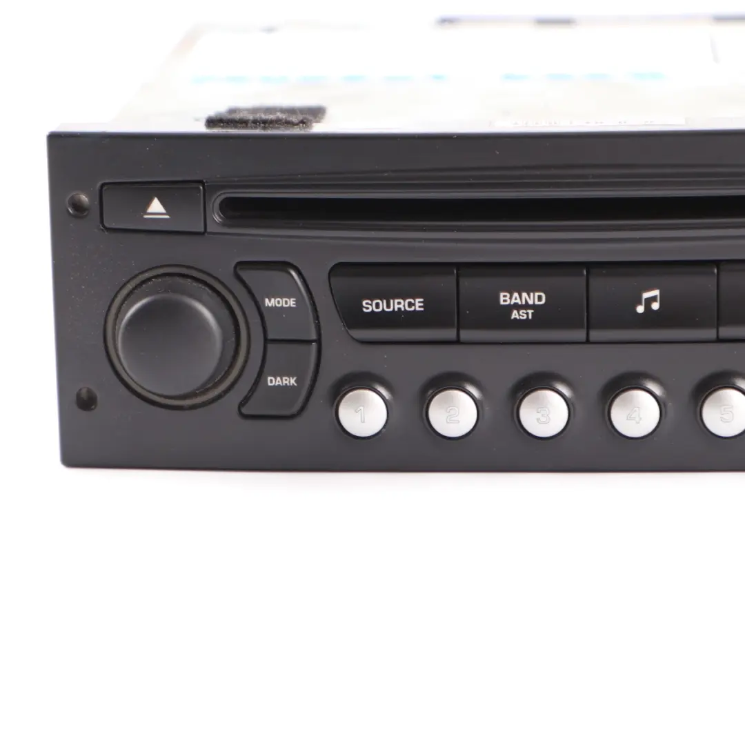 Radio CD Player Stereo Head Unit to Peugeot 3008 with Part number 9666967477 Peugeot 3008 Radio CD Player Stereo Head Unit - SKU 9666967477 - Part number 9666967477