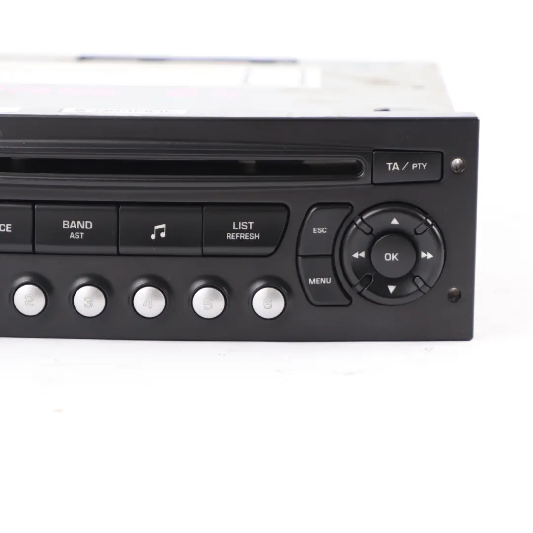  Citroen C4 CD Player Radio Audio Head Unit - SKU 9666967777 - Part number 9666967777