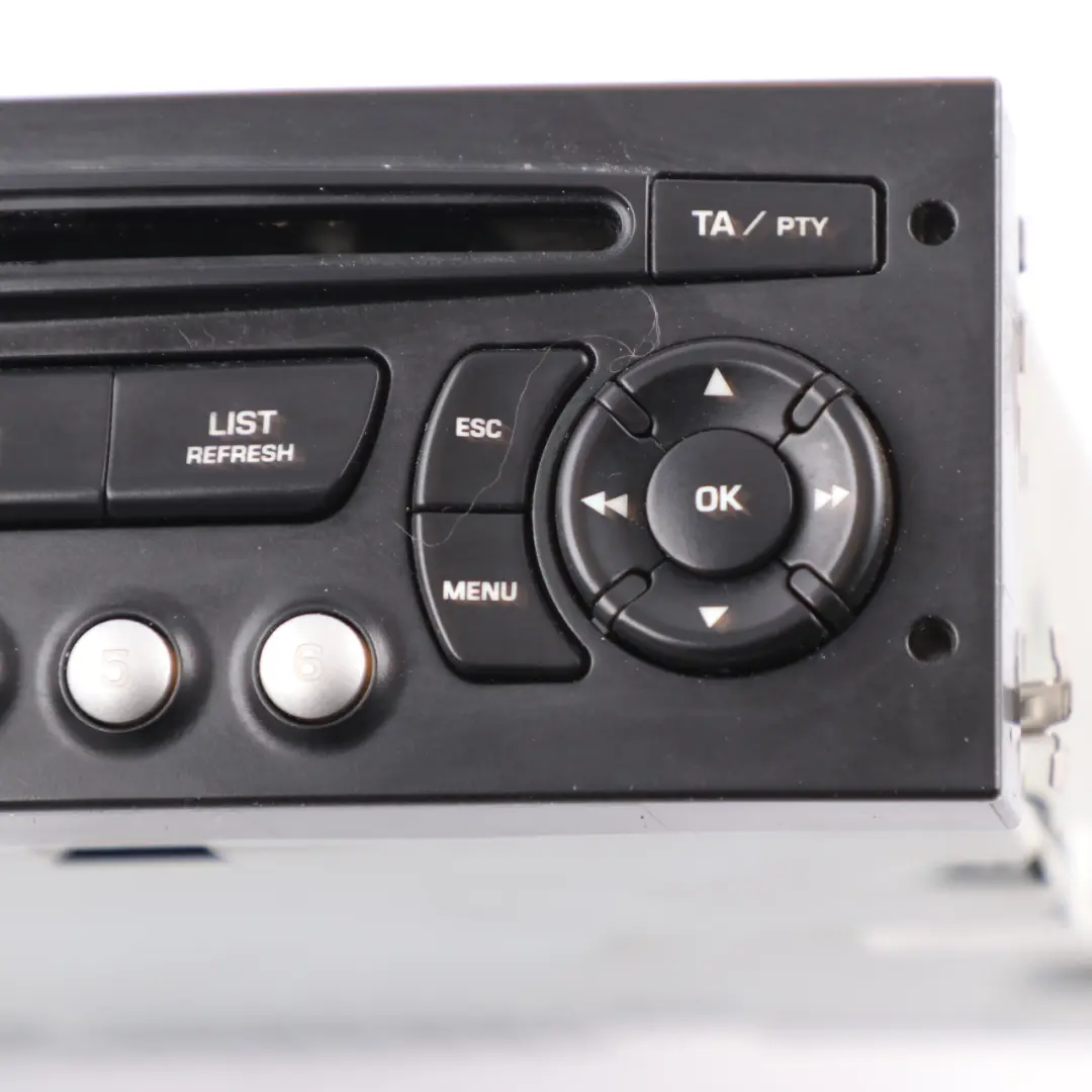  Citroen Berlingo Peugeot Partner CD Player MP3 Radio Stereo Head Unit - SKU 9666968177 - Part number 9666968177