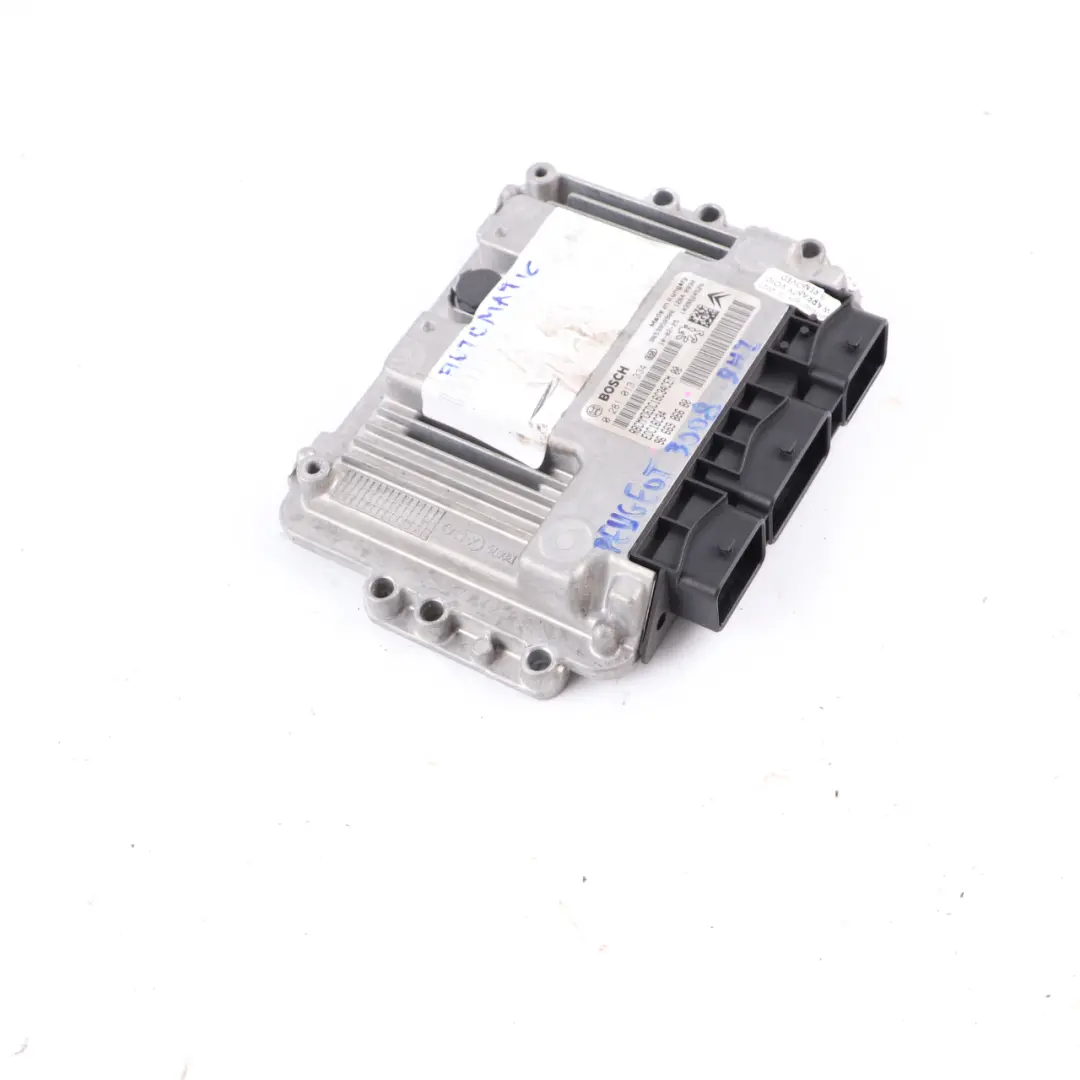 Peugeot 3008 1.6 HDI 9HZ 9H01 Engine Control Unit Module ECU Manual - SKU 9666986680 - Part number 9666986680