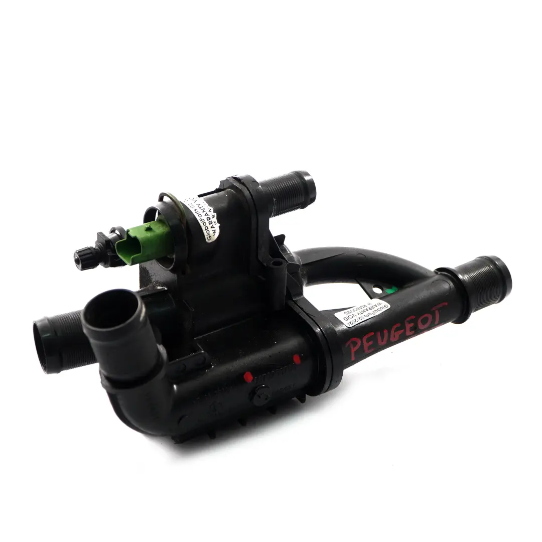 Citroen C4 1.6 Carcasa Termostato Diesel para Peugeot 3008 5008 con número de pieza 9670253780 Peugeot 3008 5008 Citroen C4 1.6 Carcasa Termostato Diesel - SKU 9670253780 - Número de pieza 9670253780