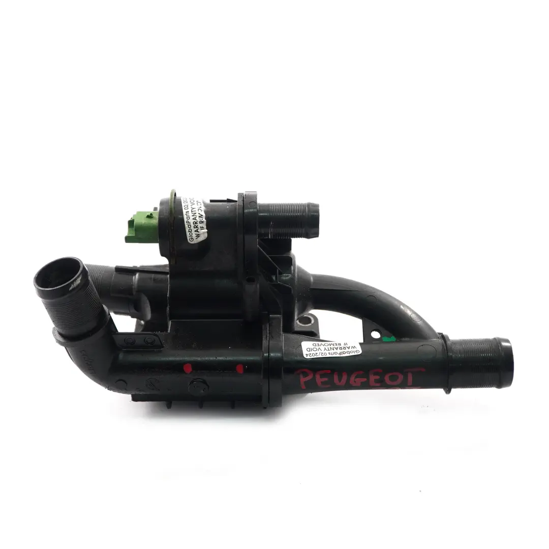 Citroen C4 1.6 Diesel Alloggiamento termostato per Peugeot 3008 5008 con numero di parte 9670253780 Peugeot 3008 5008 Citroen C4 1.6 Diesel Alloggiamento termostato - SKU 9670253780 - Numero di parte 9670253780