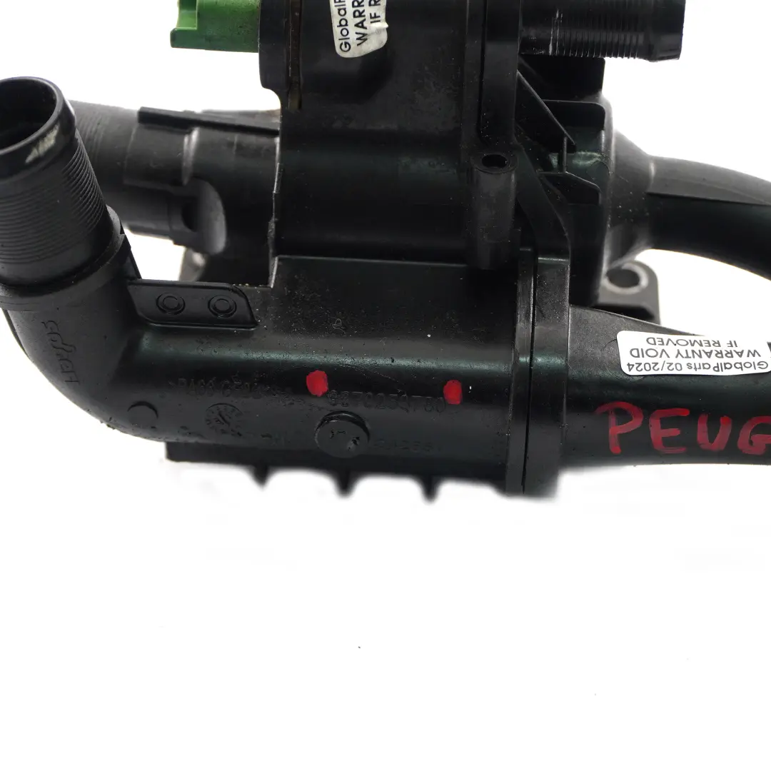 Citroen C4 1.6 Diesel Boîtier de thermostat pour Peugeot 3008 5008 à propos du numéro de pièce 9670253780 Peugeot 3008 5008 Citroen C4 1.6 Diesel Boîtier de thermostat - SKU 9670253780 - Numéro de pièce 9670253780