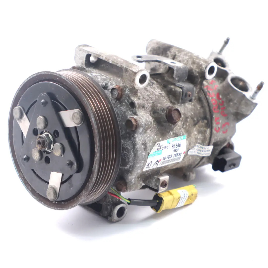 Citroen C3 1.6 HDI Klimaanlage Kompressor Air Con A/C Pumpe für mit Teilenummer 9670318880 Citroen C3 1.6 HDI Klimaanlage Kompressor Air Con A/C Pumpe - SKU 9670318880 - Teilenummer 9670318880