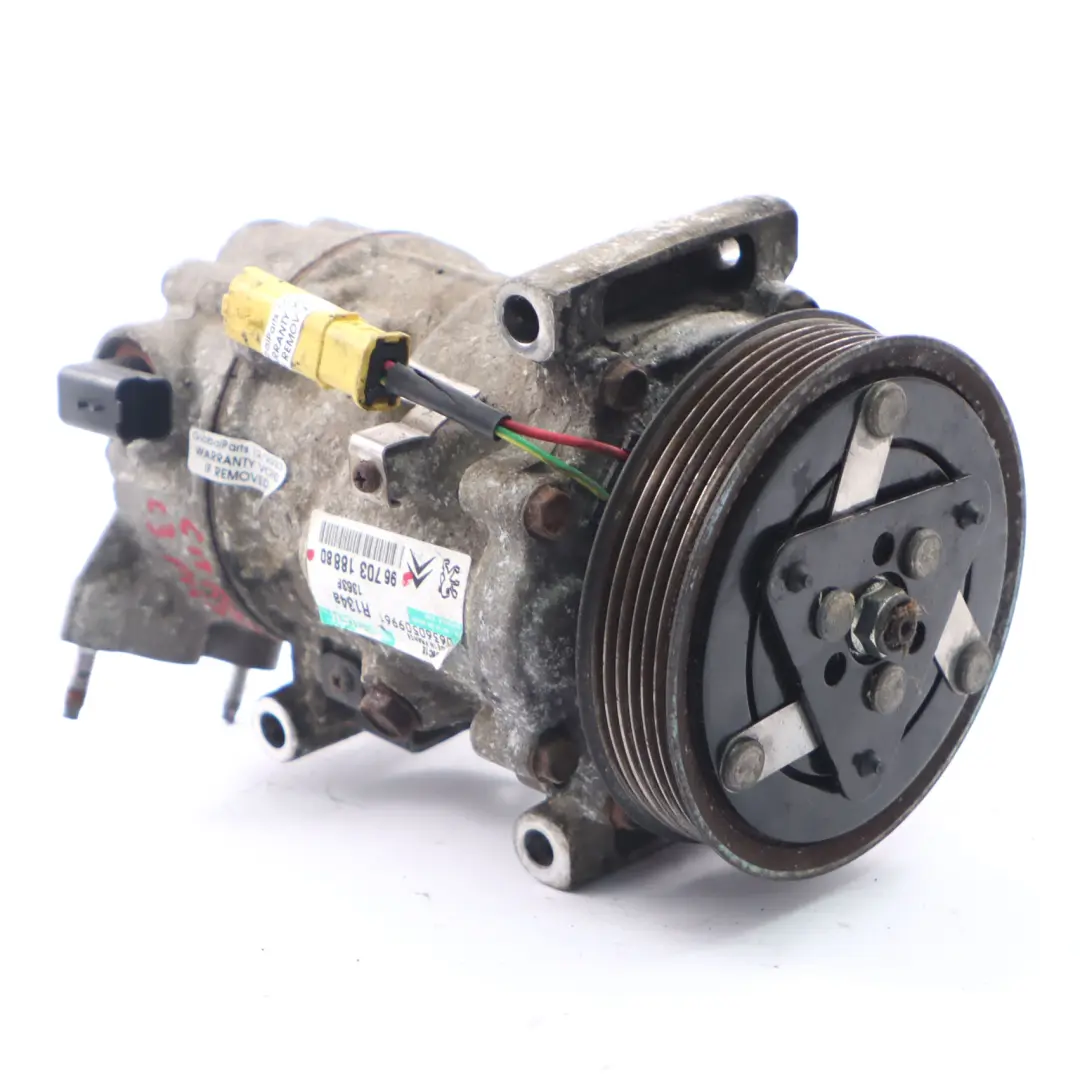  Citroen C3 1.6 HDI Air Conditioning Compressor Air Con A/C Pump - SKU 9670318880 - Part number 9670318880