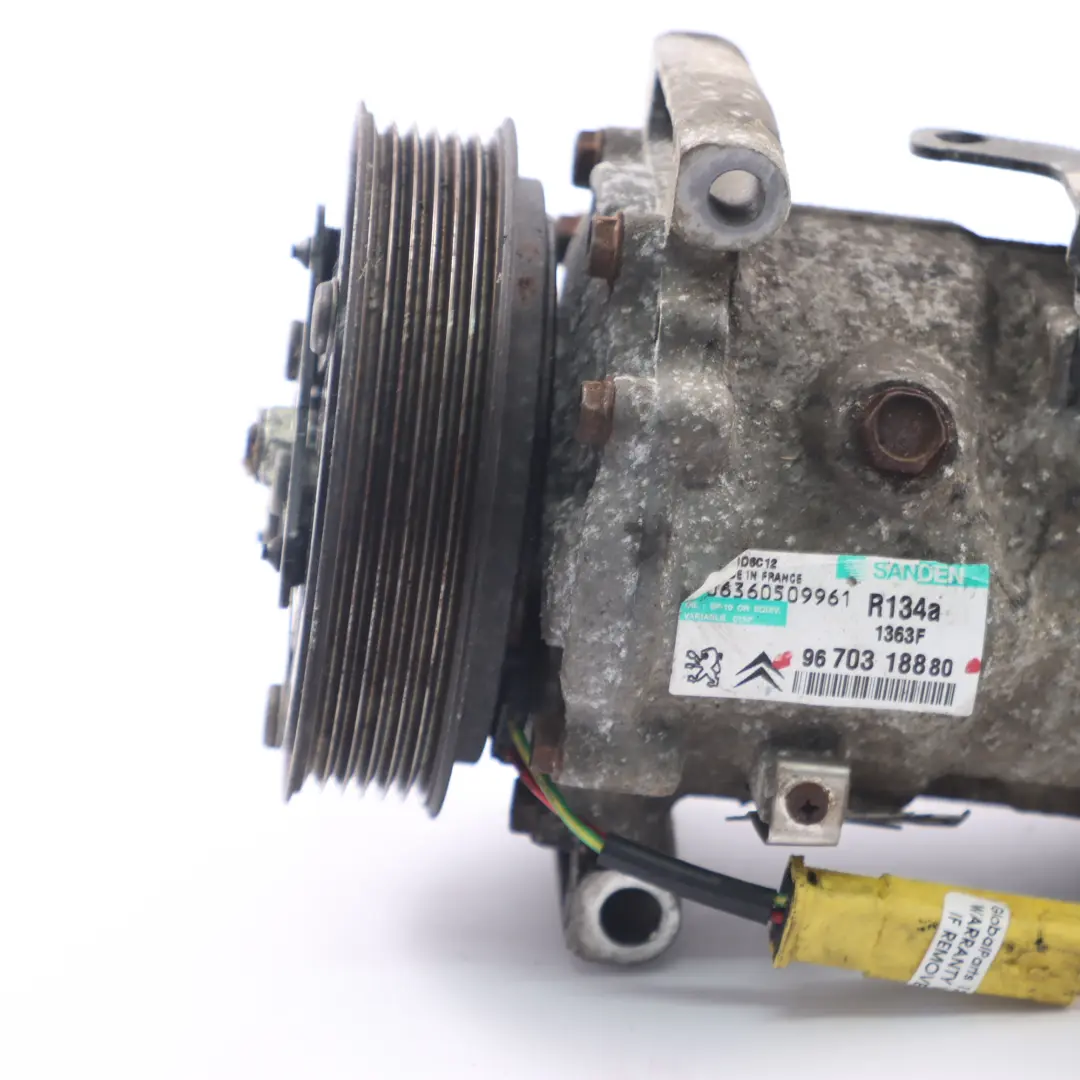 Citroen C3 1.6 HDI Compresor Aire Acondicionado Bomba A/C para con número de pieza 9670318880 Citroen C3 1.6 HDI Compresor Aire Acondicionado Bomba A/C - SKU 9670318880 - Número de pieza 9670318880