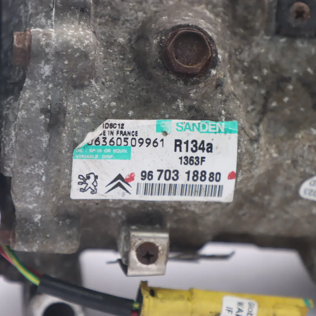 Citroen C3 1.6 HDI Sprężarka Kompresor Klimatyzacji do o numerze 9670318880 Citroen C3 1.6 HDI Sprężarka Kompresor Klimatyzacji - SKU 9670318880 - Numer Części 9670318880