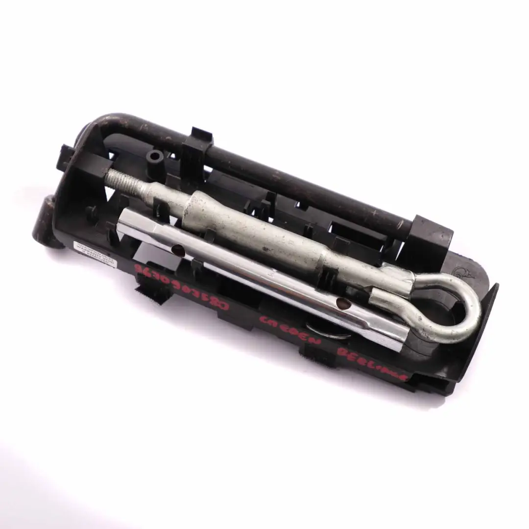 Citroen Berlingo Peugeot Partner Toolkit Tool Set Spanner Wrench Hook to with Part number 9670907580 Citroen Berlingo Peugeot Partner Toolkit Tool Set Spanner Wrench Hook - SKU 9670907580 - Part number 9670907580