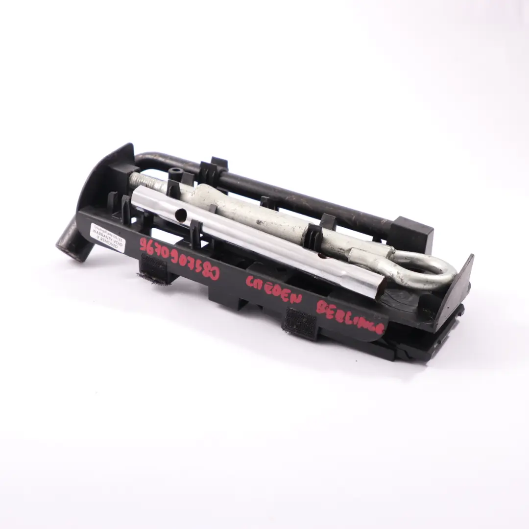  Citroen Berlingo Peugeot Partner Juego herramientas Juego llaves inglesas Gancho - SKU 9670907580 - Número de pieza 9670907580