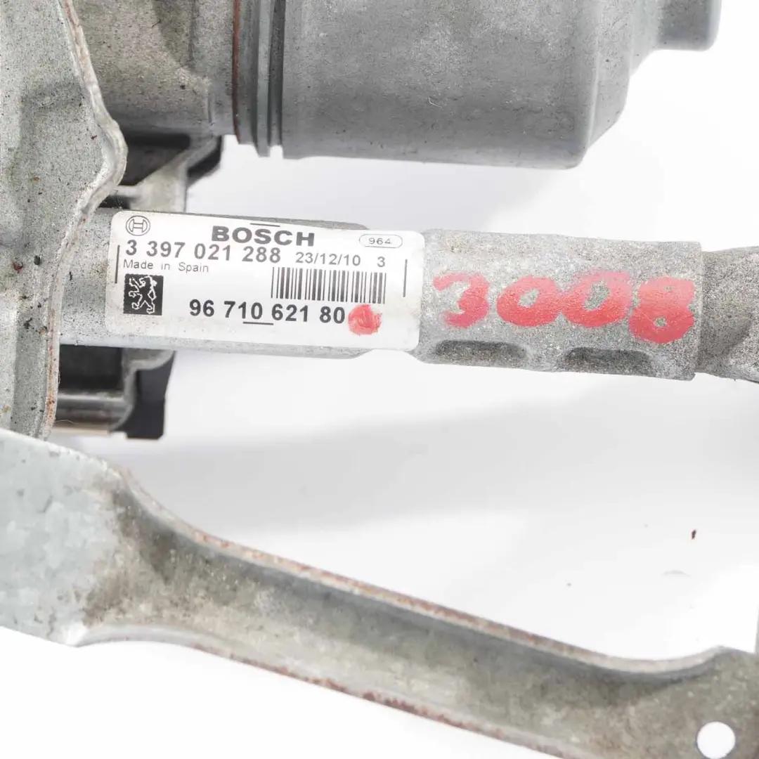 Moteur d'essuie-glace avant gauche pare-brise pour Peugeot 3008 à propos du numéro de pièce 9671062180 Peugeot 3008 Moteur d'essuie-glace avant gauche pare-brise - SKU 9671062180 - Numéro de pièce 9671062180