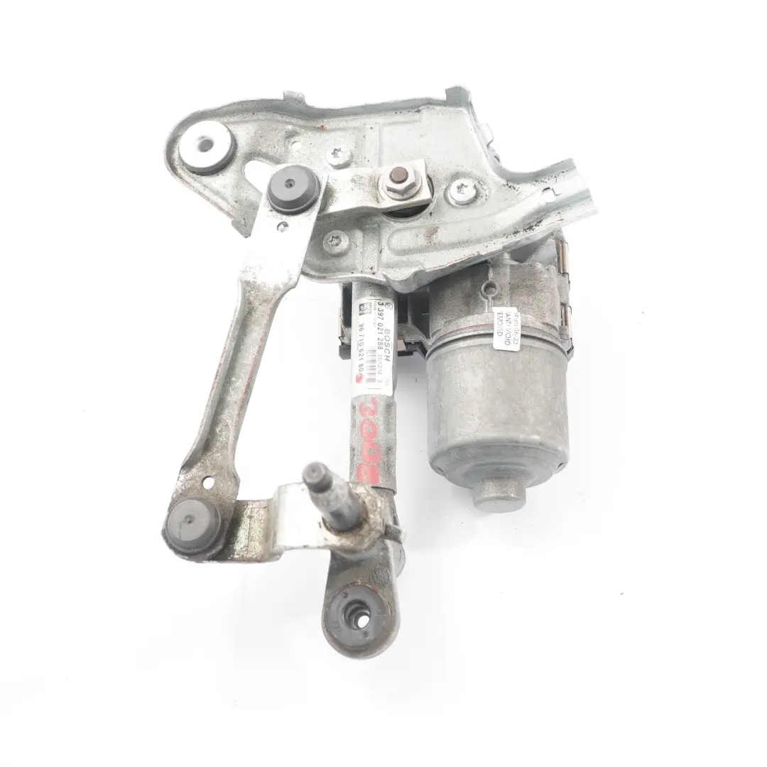 Wiper Motor Front Left N/S Windscreen Linkage System to Peugeot 3008 with Part number 9671062180 Peugeot 3008 Wiper Motor Front Left N/S Windscreen Linkage System - SKU 9671062180 - Part number 9671062180